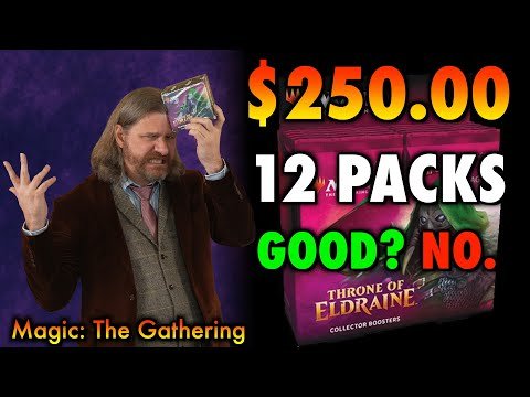 Is $250 for 12 Magic: The Gathering Booster Packs A Good Deal? No. Of Course Not.