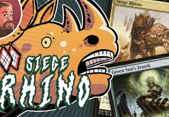 Much Abrew: Green Sun's Zenith for Siege Rhino (Modern)