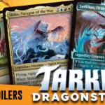 Tarkir: Dragonstorm Spoilers — February 21 | New Khans, Dragons, Mox and Rhino!