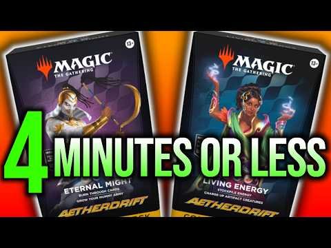 Can You Learn Aetherdrift's Precons in 4 Minutes?
