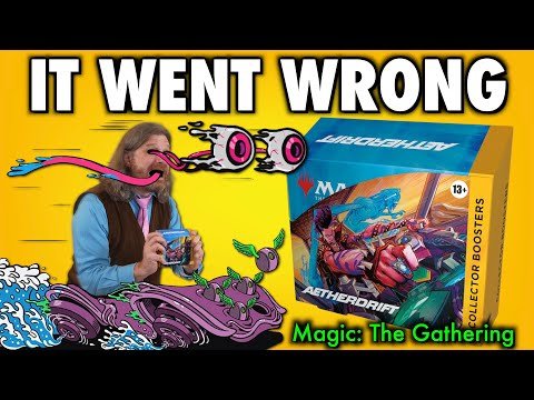 It Went Wrong: The Collector Booster Box Game for Aetherdrift | Magic: The Gathering