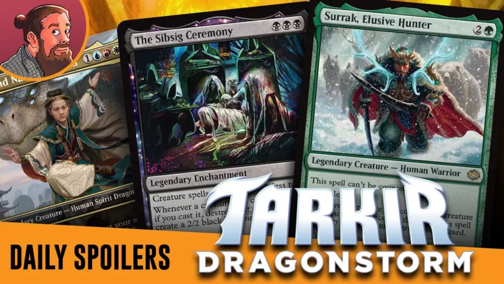 Tarkir: Dragonstorm Spoilers — March 19 | New Surrak, Legendary Combo Enchantment and Jeskai Precon