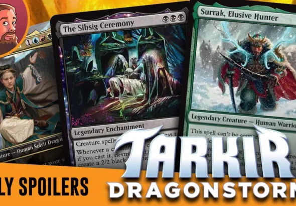 Tarkir: Dragonstorm Spoilers — March 19 | New Surrak, Legendary Combo Enchantment and Jeskai Precon