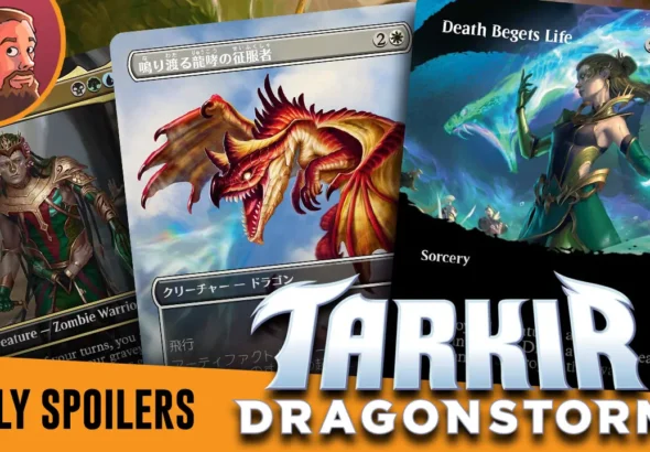 Tarkir: Dragonstorm Spoilers — March 21 | New Decree of Pain, Stony Silence Dragon and Sultai Precon!
