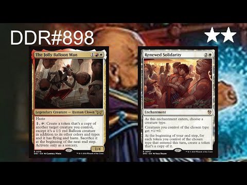 DDR#898 - The Jolly Balloon Man + Renewed Solidarity