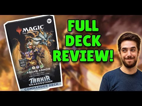 Abzan Armor Commander Precon Review! | Tarkir Dragonstorm MTG