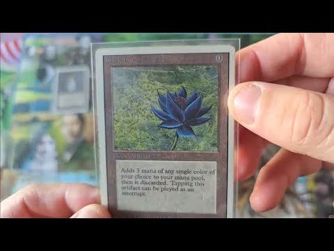 Wow...A BLACK LOTUS - NO ONE CARES