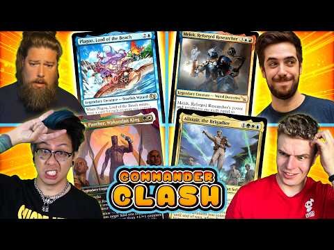 "Our Friend" Shows Us His Black Panther Deck (We Immediately Regret It) | Commander Clash S18 E4