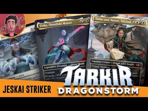 Jeskai Striker Full Precon Reveal! | Tarkir Dragonstorm Commander Spoilers