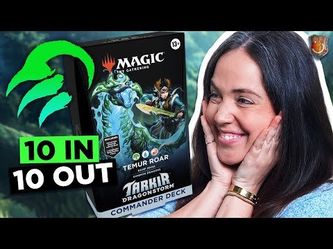 “Temur Roar” Precon Upgrade | Tarkir: Dragonstorm | The Command Zone 665 | MTG EDH Magic Gathering