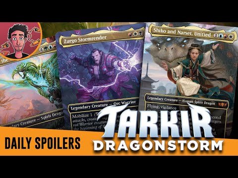 Tarkir: Dragonstorm Commander Spoilers | Face Commanders
