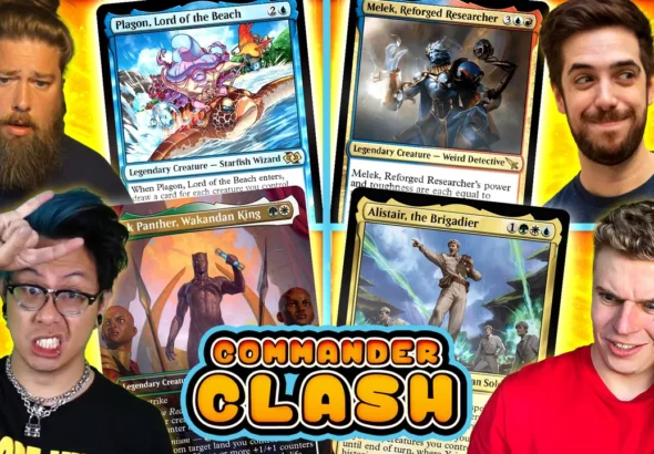"Our Friend" Finally Shows Us His Black Panther Deck (We Immediately Regret It) | Commander Clash S18 E4