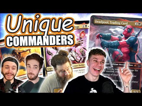 Unique Commanders | Commander Clash Podcast 195