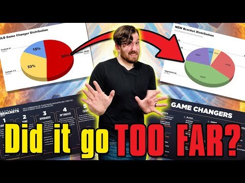 Did the Game Changers Go Too Far? Here's the Data | Commander | Magic the Gathering | EDH Brackets