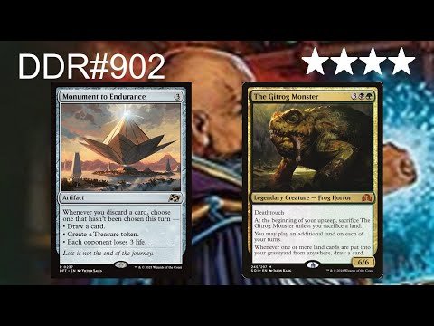 DDR#902 - Monument to Endurance vs. 8 cards in hand