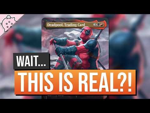 Wait… THIS IS REAL?! Deadpool Is an MTG Card?!