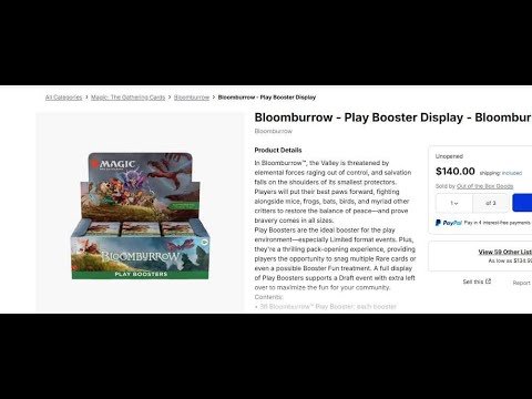 BLOOMBURROW - CALM DOWN AND WAIT