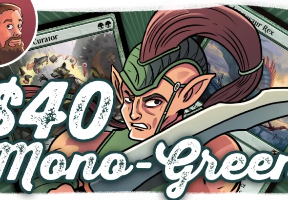 Budget Magic: $40 Mono-Green (Standard)