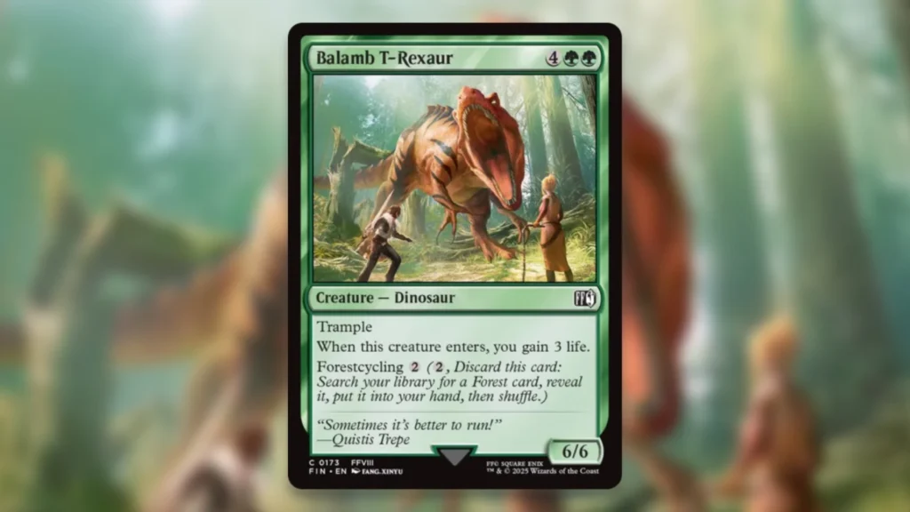 MTG Players Shocked By Strictly-Better Colossal Dreadmaw In Final Fantasy