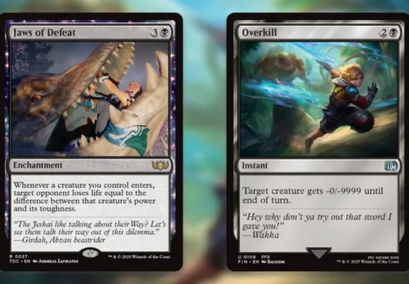 Insane MTG Final Fantasy Combo Deals Over 9,000 Damage