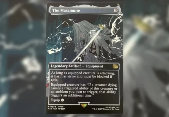 MTG Final Fantasy Leak Reveals Sephiroth’s Iconic Sword