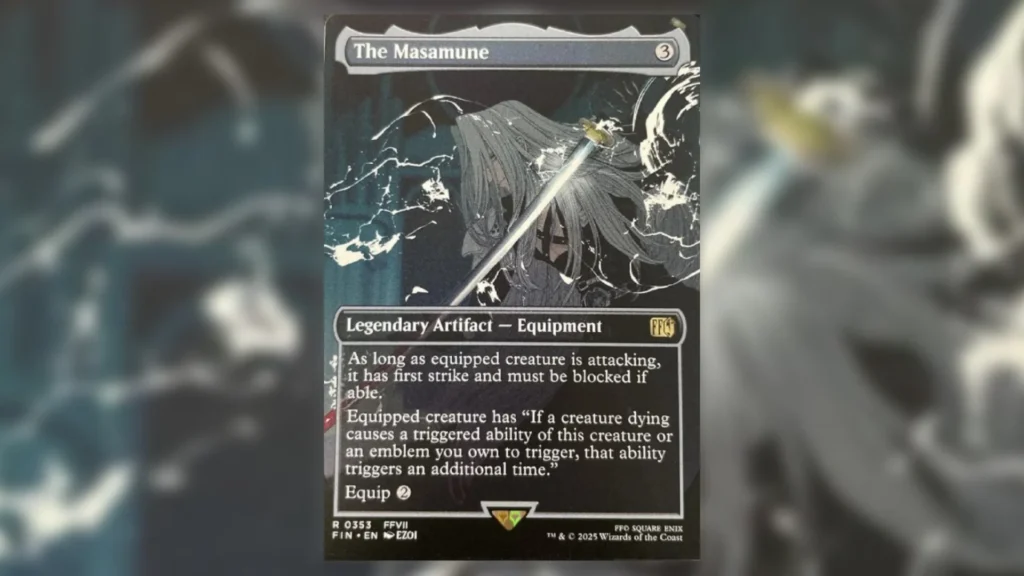 MTG Final Fantasy Leak Reveals Sephiroth’s Iconic Sword