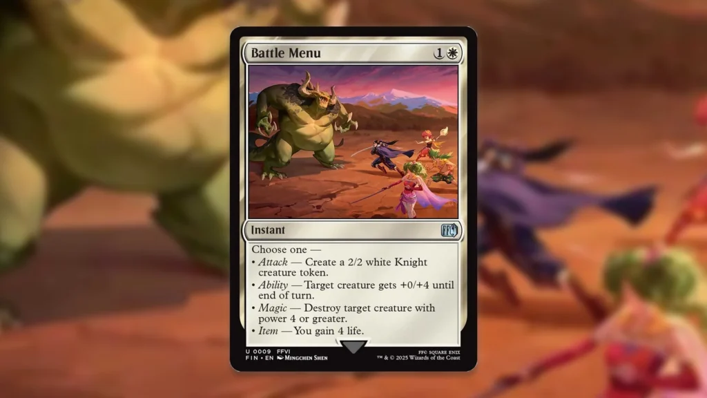Five New Final Fantasy MTG Spoilers Have Competitive Potential