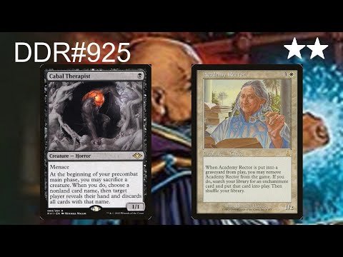 DDR#924 - Academy Rector + Cabal Therapy