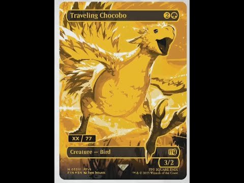 77 Serialized - GOLDEN CHOCOBOS - MARKET SWINGS