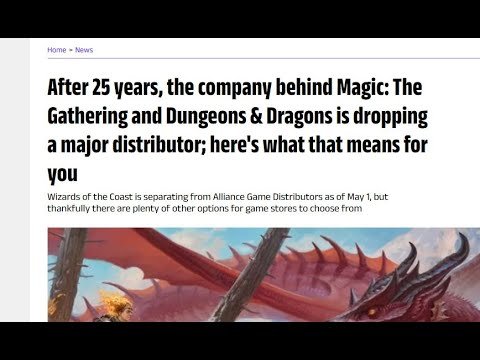 WIZARDS BANS A DISTRIBUTOR