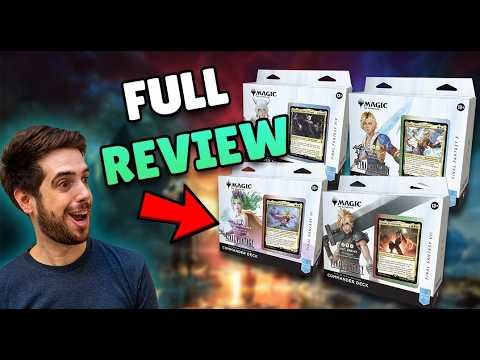 Reviewing All The Final Fantasy Commander Precons!