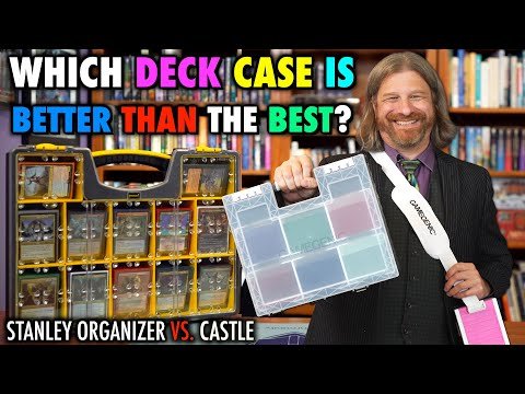 Is The Gamegenic Castle Better Than The Stanley Organizer for Magic The Gathering and Pokemon Cards?