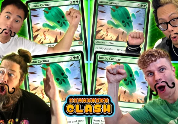Everybody Plays Jumbo Cactuar | Commander Clash S18 E14