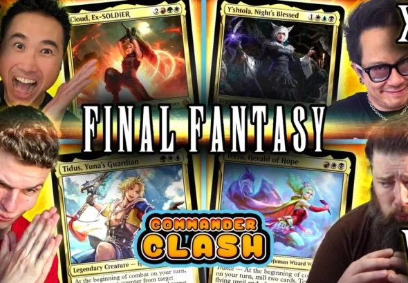 Final Fantasy VI vs Final Fantasy VII vs Final Fantasy X vs Final Fantasy XIV | Commander Clash S18 E16
