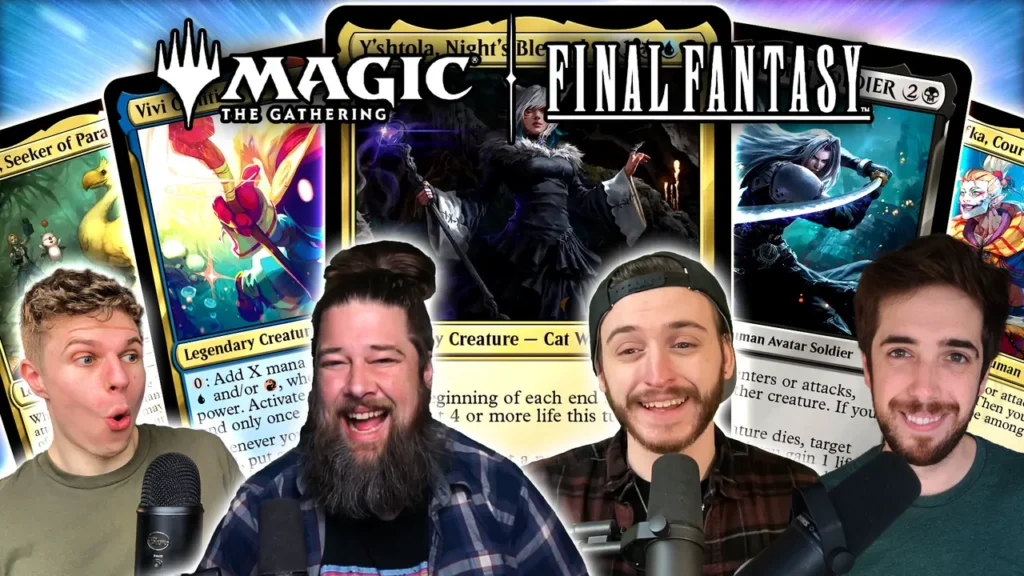 Commander Clash Podcast 202: Top Commanders From Final Fantasy x Magic:The Gathering