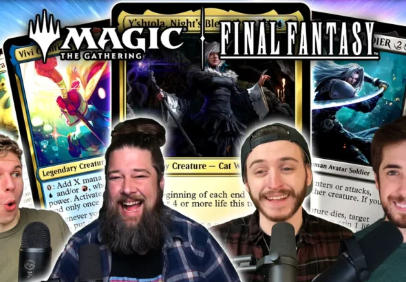 Commander Clash Podcast 202: Top Commanders From Final Fantasy x Magic:The Gathering