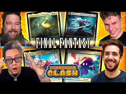 We Play Final Fantasy x Magic The Gathering | Commander Clash S18 E15
