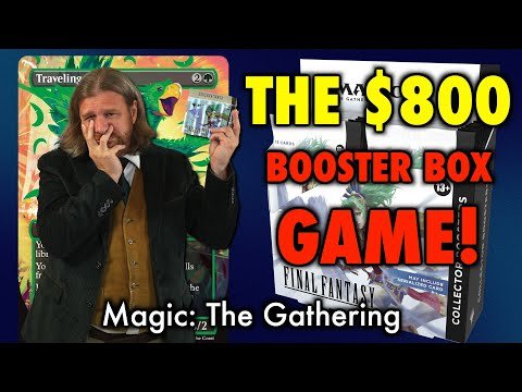 Let's Play The $800.00 (now $1,200.00) Collector Booster Box Game! Final Fantasy Magic The Gathering