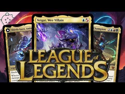 League of Legends MTG Cards?! Custom Designs You Have to See!