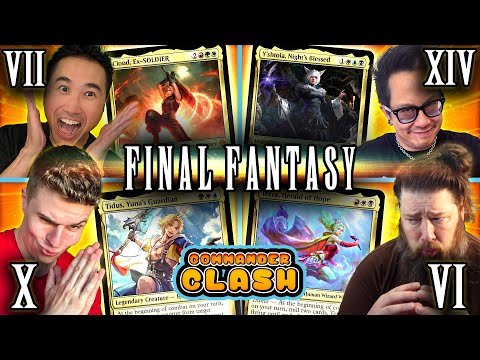 Final Fantasy VI vs VII vs IX vs XIV | Commander Clash S18 E16