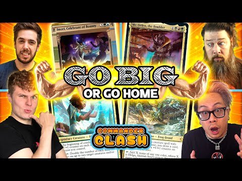 We Play the Biggest Creatures in Magic | Commander Clash S18 E17