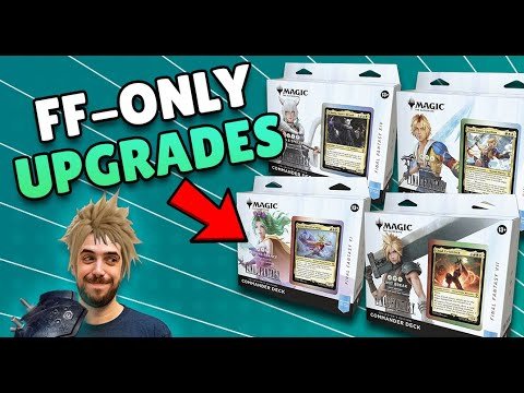 Upgrading Final Fantasy Precons Using ONLY FF Cards!