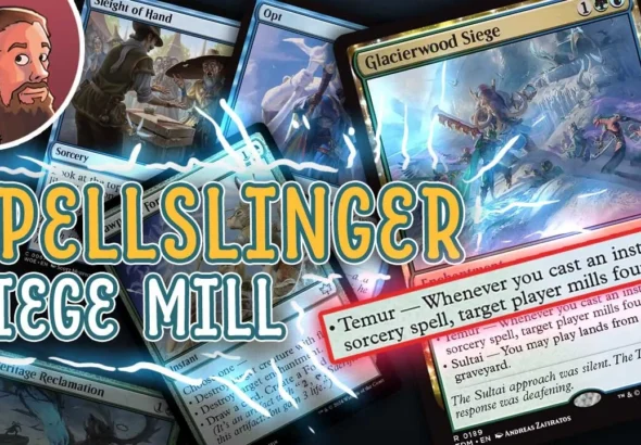 Budget Magic: 12-Rare Simic Spellslinger Siege Mill (Standard)