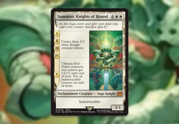 Eight-Mana Final Fantasy MTG Saga Spikes 448%