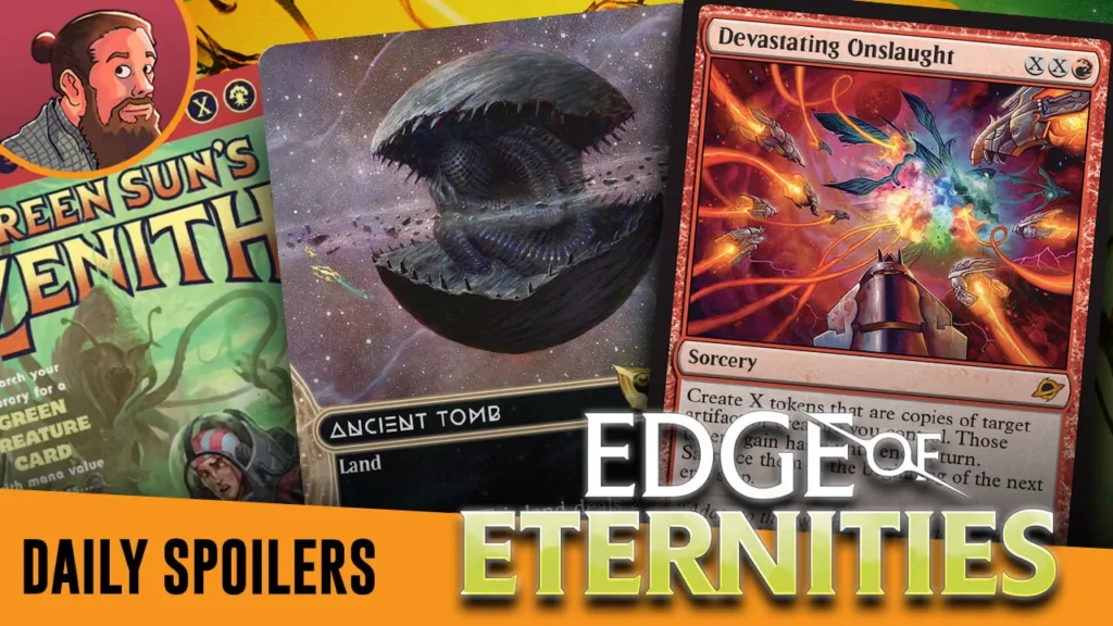 Edge of Eternities Spoilers — July 15 | New Sunfall, Copy Mythics, Full Bonus Sheet & Special Guests