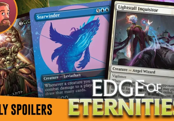 Edge of Eternities Spoilers — July 16 | 1-mana Angel, Warping Leviathan and Lands Insect