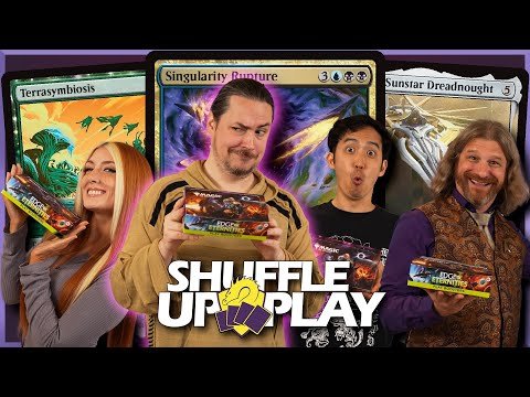 Playing Edge Of Eternities w/ Arin Hanson, Jimmy Wong, and Voxy! | Shuffle Up & Play 83 | Magic MTG