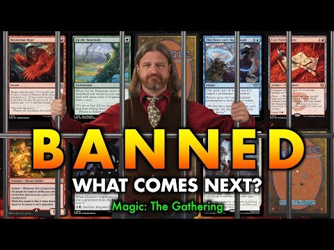 Banned! Record Card Bans In Magic: The Gathering! What Comes Next?