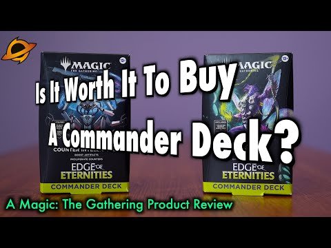 Is It Worth It To Buy An Edge Of Eternities Commander Deck? | A Magic: The Gathering Product Review