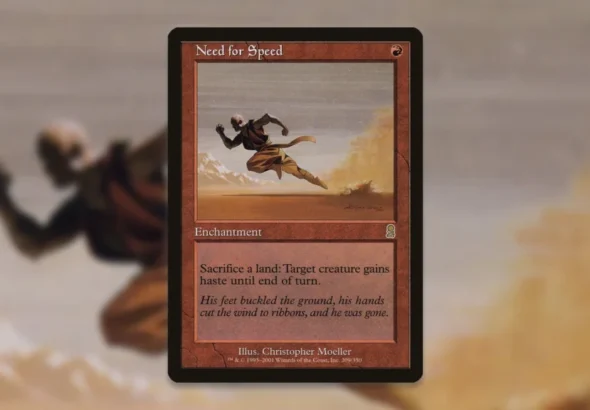 Need for Speed MTG Card Spikes 399% in Price Due to EoE Precon